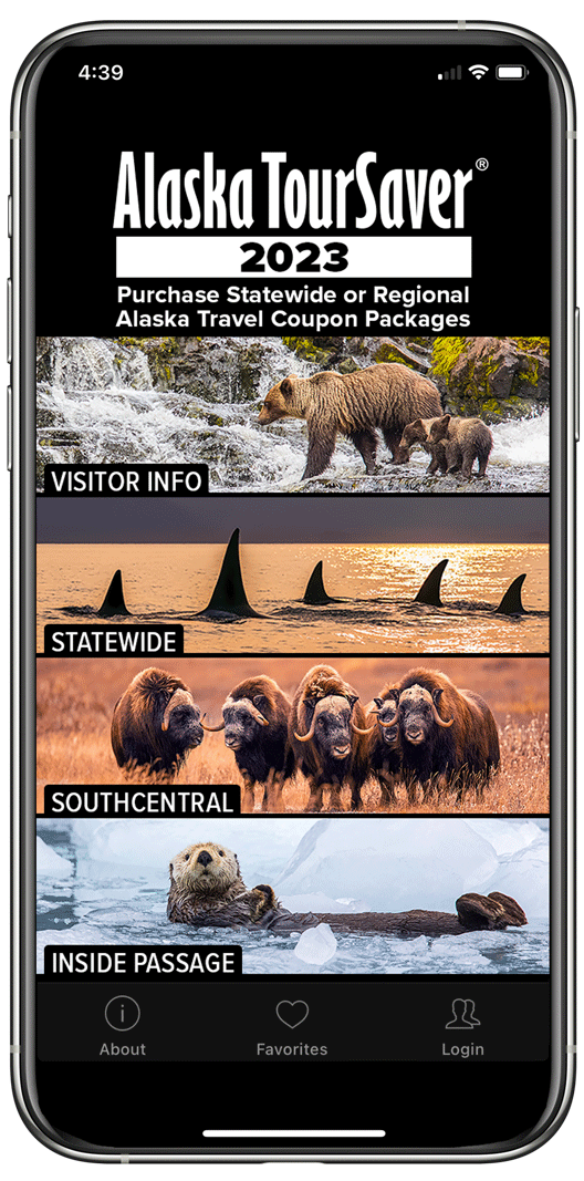 Alaska Travel Coupon App Alaska TourSaver® Alaska Discounts